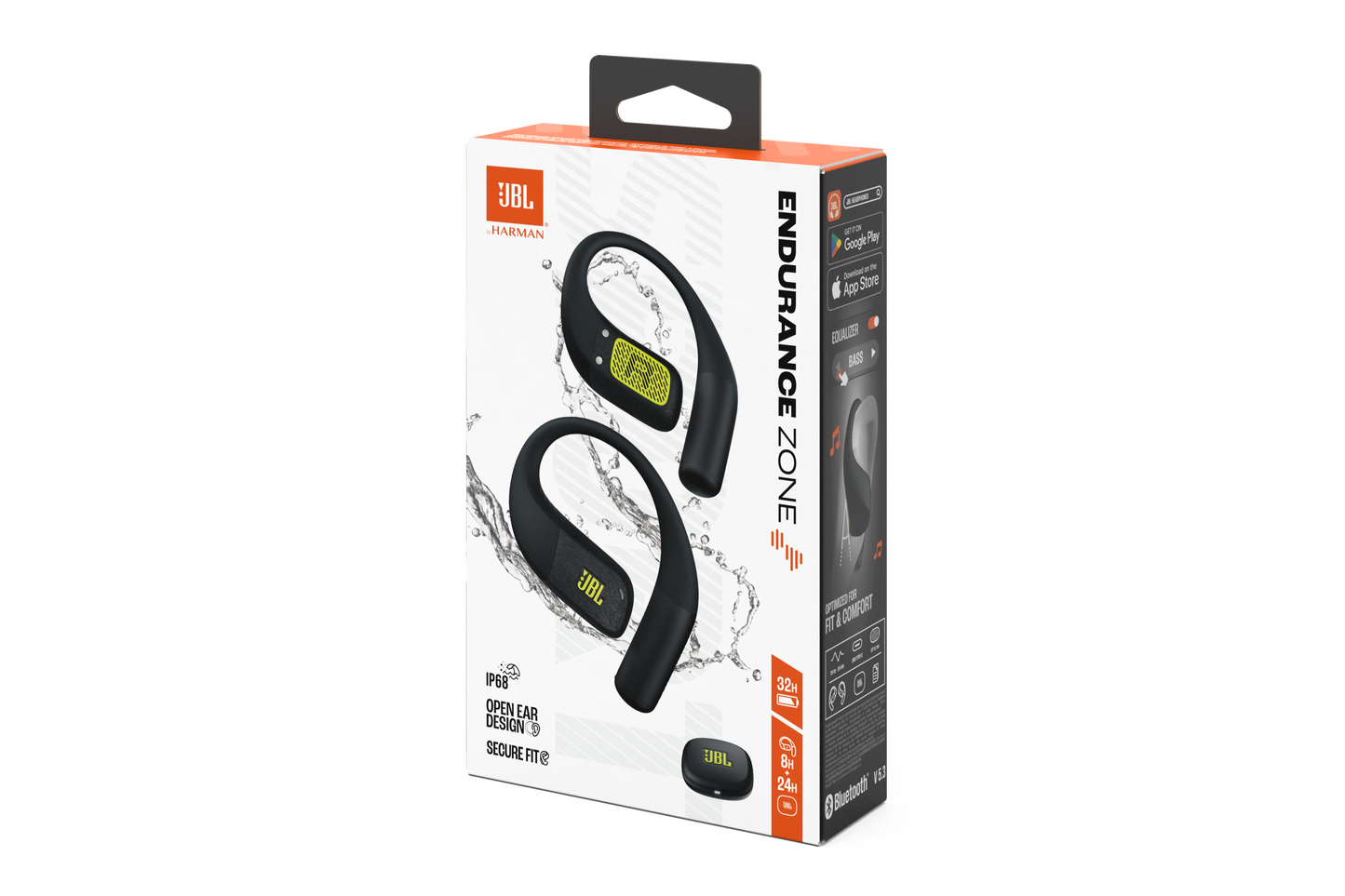 JBL Endurance Zone - Negro & Lima